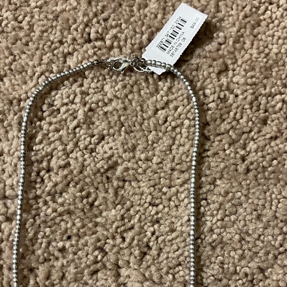 J. Jill Navy Blue Teardrop Necklace - Picture 4 of 4